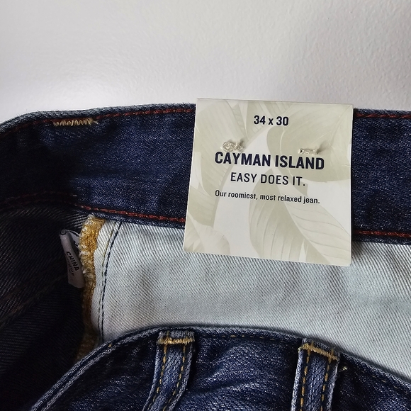 Tommy Bahama Cayman Island Relaxed Indigo Jeans Sz 34/30 - Picture 11 of 15